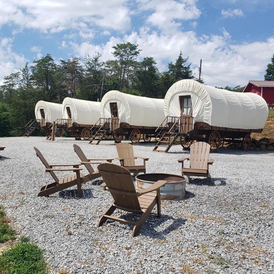 Smoky Hollow Outdoor Resort Covered Wagon Sevierville Dış mekan fotoğraf
